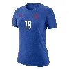 Nike Crystal Dunn Uswnt  Women's Soccer T-shirt In Blue