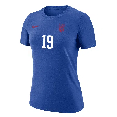 Nike Crystal Dunn Uswnt  Women's Soccer T-shirt In Blue