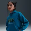 Nike Culture Of Basketball Big Kids' Pullover Fleece Hoodie In Green