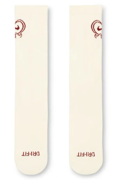 Nike Cushioned Crew Socks In Nude