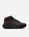 Nike Suede Rubber Sole Ankle Boots In Brown