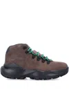 Nike Suede Rubber Sole Ankle Boots In Brown