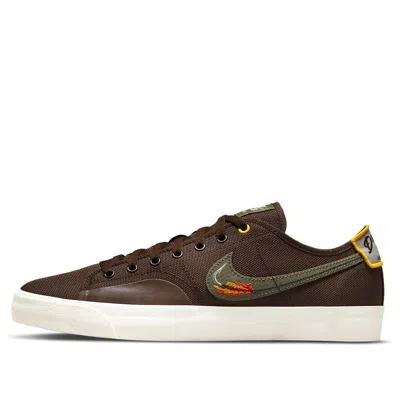 Nike Daan Van Der Linden X Blazer Court Sb 'baroque Brown' In Multi