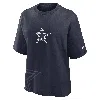 Nike Dallas Cowboys Boxy  Women's Nfl T-shirt In Blue