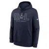 Nike Dallas Cowboys Busted Play Club  Men's Nfl Pullover Hoodie In Blue