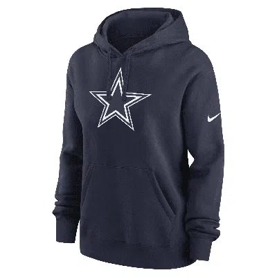 Nike Dallas Cowboys Club  Women's Nfl Pullover Hoodie In Blue