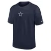 Nike Navy Dallas Cowboys Dominate The Game Essential Max90 T-shirt In Blue