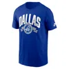 Nike Royal Dallas Cowboys Rewind Front And Back Hit Essential T-shirt In Blue