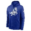 Nike Royal Dallas Cowboys Sideline Standard Issue Alt 2 Dri-fit Hoodie In Blue