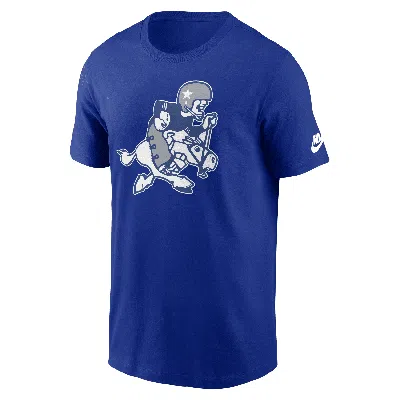 Nike Dallas Cowboys Rewind Retro Joe Essential Menâs  Men's Nfl T-shirt In Blue