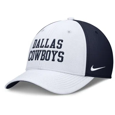 Nike Dallas Cowboys Rise Swoosh  Men's Dri-fit Nfl Hat In Blue