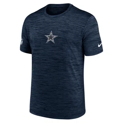 Nike Dallas Cowboys Sideline Team Issue Velocity  Men's Dri-fit Nfl T-shirt In Blue
