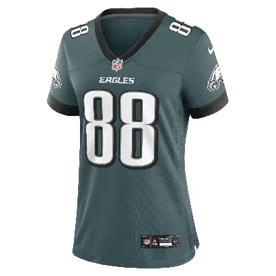 Nike Dallas Goedert Philadelphia Eagles Womenâs  Women's Nfl Game Jersey In Green
