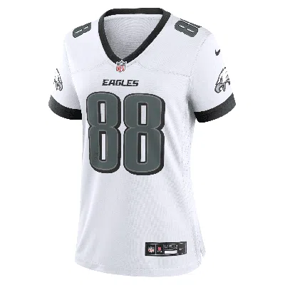 Nike Dallas Goedert Philadelphia Eagles Womenâs  Women's Nfl Game Jersey In White