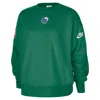 Nike Dallas Mavericks Hardwood Classics  Women's Nba Phoenix Fleece Premium Crewneck Sweatshirt In Green