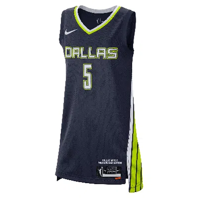 Nike Dallas Wings Explorer Edition  Women's Dri-fit Wnba Victory Jersey In Blue