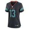 Nike Dan Marino Miami Dolphins Rivalries Collection Womenâs  Women's Nfl Game Jersey In Blue