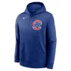 Nike Men's Kyle Tucker Blue Chicago Cubs Player Name Number Pullover Hoodie In Blue