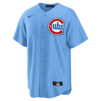 Nike Dansby Swanson Chicago Cubs  Men's Mlb Replica Jersey In Blue
