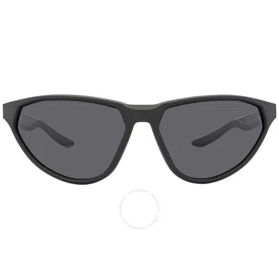 Nike Dark Grey Cat Eye Ladies Sunglasses Maverick Fierce Dj0800 010 60 In Blue