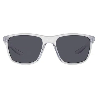 Nike Dark Grey Square Men's Sunglasses  Essential Endeavor Mi Ev1122 913 57 In Gray