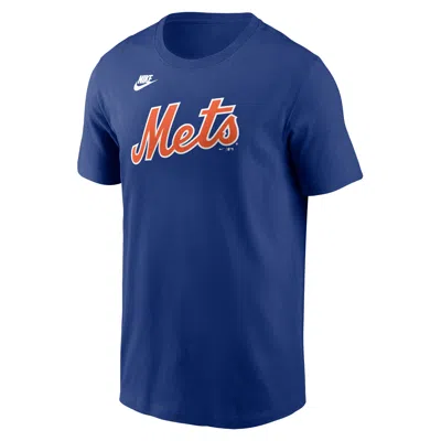 NIKE DARRYL STRAWBERRY NEW YORK METS COOPERSTOWN FUSE  MEN'S MLB T-SHIRT,1015646461