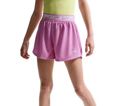 Nike Kids' Dash Girls' 7-16 Dri-fit Running Shorts In Pink
