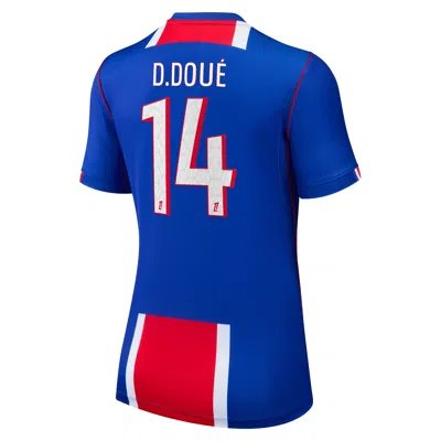 Nike Dã©sirã© Douã© Paris Saint-germain 2026/27 Stadium Home  Women's Dri-fit Soccer Jersey In Blue