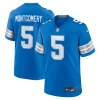 Nike David Montgomery Detroit Lions  Men's Nfl Game Football Jersey In Blue