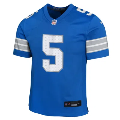 Nike David Montgomery Detroit Lions Big Kids'  Nfl Game Jersey In Blue