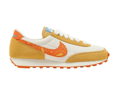 Pre-owned Nike Daybreak Paisley Swoosh Magma Orange (women's) Sneakers In Pale Ivory/solar Flare/cerulean
