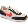 Nike Daybreak Sneaker In Black/siren Red/pearl White