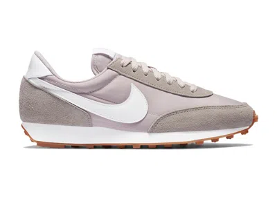 Pre-owned Nike Daybreak (women's) Sneakers In Enigma Stone/platinum Violet/gum Medium Brown