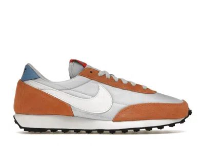 Pre-owned Nike Daybreak (women's) Sneakers In Football Grey/orange Trance/team Orange