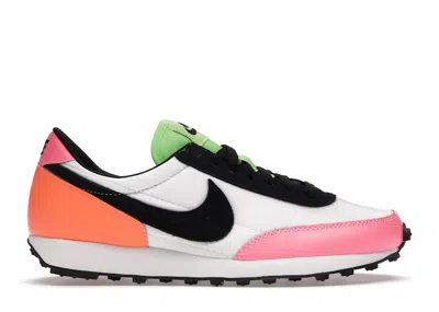 Pre-owned Nike Daybreak (women's) Sneakers In Summit White/atomic Orange/sunset Pulse