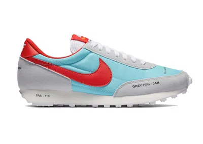 Pre-owned Nike Daybreak Worldwide Aqua Red Grey (women's) Sneakers In Bleached Aqua/grey Fog/sail