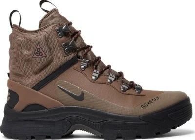 Pre-owned Nike [dd2858-200] Mens  Acg Air Zoom Gaiadome Gore-tex In Trails End Brown/black