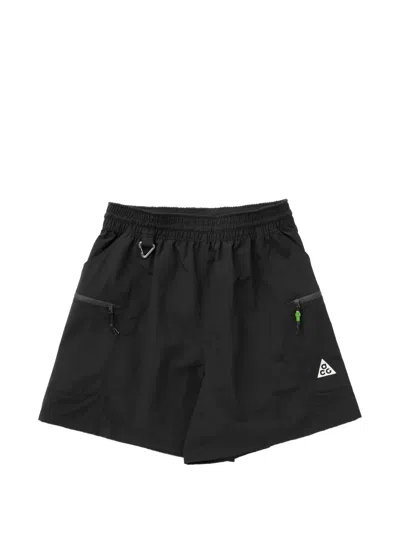 Nike Death Bloom Elasticated-waist Shorts In Black