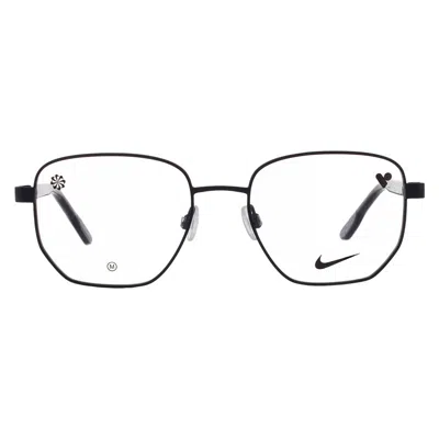 Nike Demo Geometric Men's Eyeglasses  8400 001 51 In Neutral