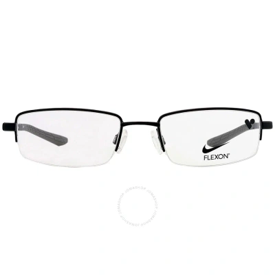 Nike Demo Rectangular Men's Eyeglasses  4292 001 51 In Black