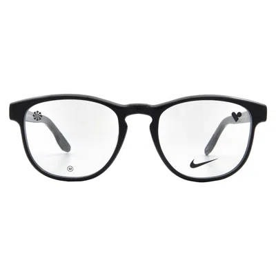 Nike Demo Square Men's Eyeglasses  7162 001 50 In Black