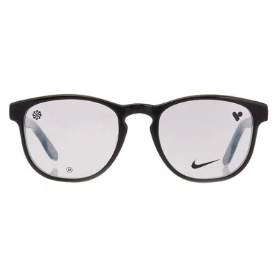Nike Demo Square Men's Eyeglasses  7162 445 50 In Black