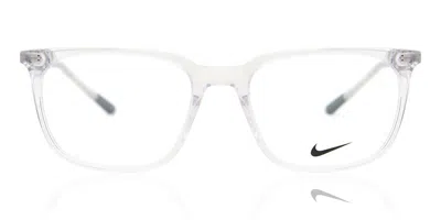 Nike Demo Square Unisex Eyeglasses  7250 N 971 54 In Neutral