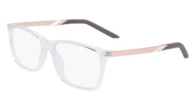 Nike Demo Square Unisex Eyeglasses  7258 N 900 54 In White