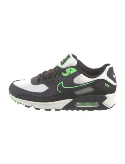 Pre-owned Nike Denim Colorblock Pattern Athletic Sneakers In Multi