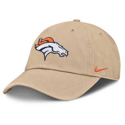 Nike Denver Broncos Club  Men's Nfl Adjustable Hat In Brown