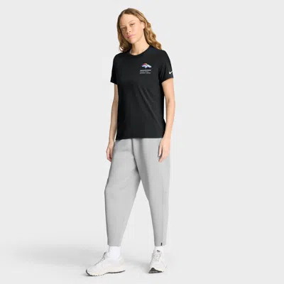 Nike Denver Broncos Crucial Catch  Women's Dri-fit Nfl T-shirt In Black
