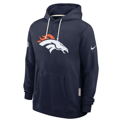 NIKE DENVER BRONCOS INITIAL HOME SIDELINE  MEN'S DRI-FIT NFL PULLOVER HOODIE,1015885285