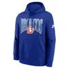 Nike Denver Broncos Rewind Club  Women's Nfl Pullover Hoodie In Blue