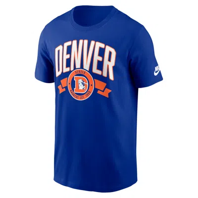 NIKE DENVER BRONCOS REWIND FRONT AND BACK HIT ESSENTIAL  MEN'S NFL T-SHIRT,1015885452